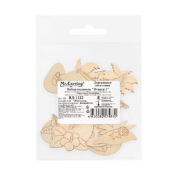 Заготовка для декорирования Mr. Carving ВД-1222 Набор подвесок Отпуск фанера 6.5 х 10 х 0.3 см Отпуск 2 фото 5
