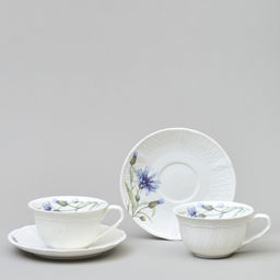 ЧАЙНЫЙ НАБОР LEFARD ВАСИЛЬКИ НА 2 ПЕР. 4 ПР. 250 МЛ  фото 3