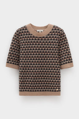 ЕВ 30243/ш/бежевый джемпер жен