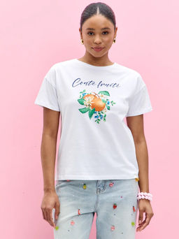 Футболка Fine Joyce P612-06-913 белая  фото 9