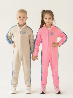 Комбинезон детский розовый пш