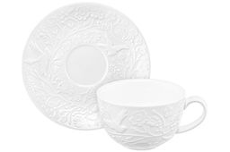 Чайная пара 2 пр. 300 мл 13*10*6,5 см "Райский сад", фарфор