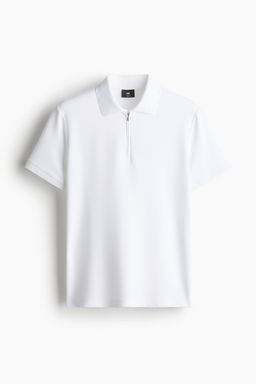 Polo con media cremallera Slim Fit - H&m фото 6