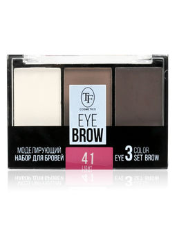 TF Набор Моделирующий для бровей EYEBROW 3 COLOR SET тон 41 светлый