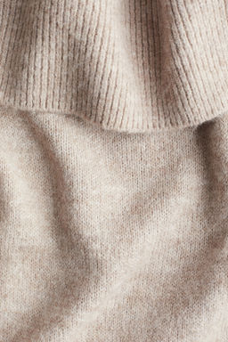 Vestido off-the-shoulder en punto fino - H&m фото 9