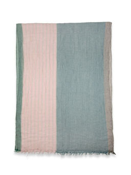 Палантин из вискозы с бахромой