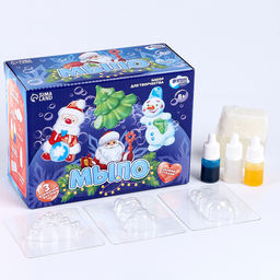 Мыло своими руками на новый год «Исполнения желаний», набор для творчества