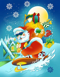 Полотенце вафельное "Новогодний марафон" р.45*60