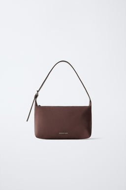BOLSO SHOULDER NYLON / Marr?n