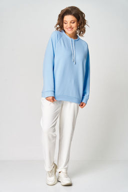 Джемпер Rumoda 2270 голубой  фото 10