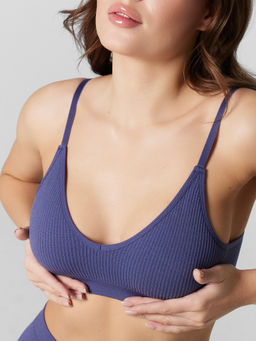 Бюстгальтер T-Shirt женский фиолетовый полночный синий 512730 - Mark formelle фото 4