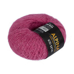 Пряжа ALPINA KID SETA 70% кид мохер, 30% шелк 4 шт. х 25 г 225 м  5 м