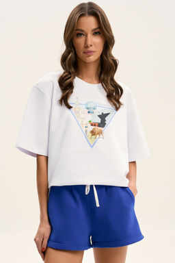 Футболка GO F1001RB/01-01.164-170 белый