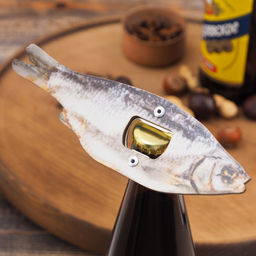 Открывашка для пива Дарим Красиво «Вобла», 16.5×5×0.5 см, дерево