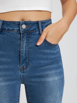 Брюки джинсовые жен. Flavi синий - Concept club фото 2