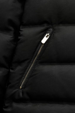 SEMI-LONG HOODED PUFFER JACKET - Zara фото 7