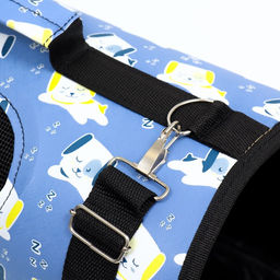 Сумка-переноска каркасная Щенки, размер S, 37,5 х 17 х 22 см - Пижон фото 5