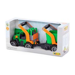 ГрипТрак, трактор снегоуборочный с полуприцепом (в коробке)