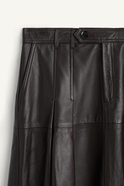 LTHR MD SKRT - Zara фото 7