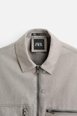 UTILITY JACKET WITH POCKETS - Zara фото 8