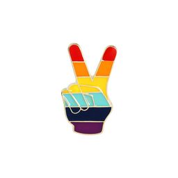 Металлический значок Peace