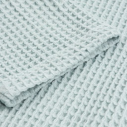 Халат вафельный мужской SL HOME: Boho «Аззура», размер L, хлопок 100%, бирюзовый