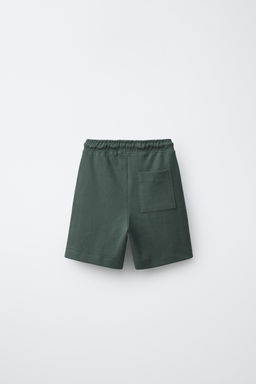 BERMUDA FELPA COMFORT / Verde gris - Zara фото 2