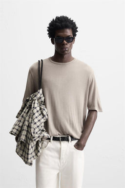 FLOWING KNIT T-SHIRT - Zara фото 2