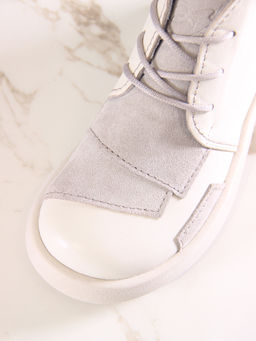 Ботинки 305.927be.Бежевый стар+каменная замша/байка