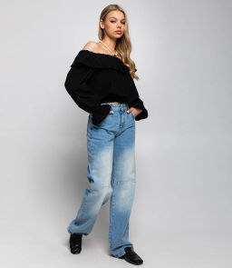 Блуза #КТ8207 (1), чёрный