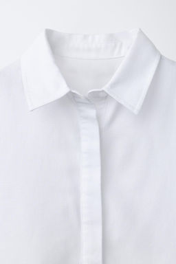 CROPPED SCHIFFLI SHIRT - Zara фото 3