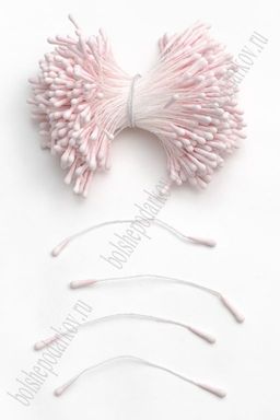 Тычинки для цветов матовые (SF-7035) светло-розовый