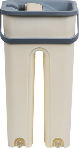 Швабра для пола с насадкой из микрофибры и ведром Clean hands beige 310486
