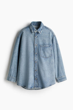 Camisa denim oversize Feather Soft