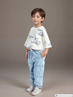 Basic Erkek Bebek Jean Pantolon