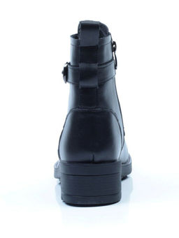 01-5559-1 BLACK Ботинки демисезонные (натуральная кожа, байка) - Фабричный китай фото 9
