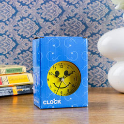 Часы - будильник настольные «Смайл», 12.5×8 см, d=6 см