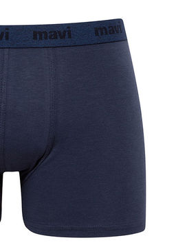 Lacivert Basic Boxer - Mavi фото 2