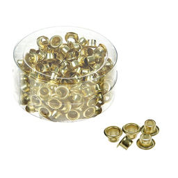 Люверсы (заклепки) к дыроколу, 200 штук, на 20 листов, металлические, d=4.8 мм, длина ножки 4.6 мм