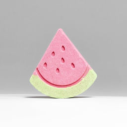 Цена за 4 шт. Бомбочка для ванны "Арбуз", 70 г