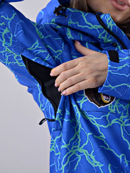 Женский зимний сноубордический комбинезон Alpha Endless 222/220518-2_012 Голубой  фото 20