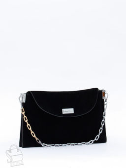 Сумка женская кожаная 98214-3MSS black Velina Fabbiano-Safenta в Новосибирске