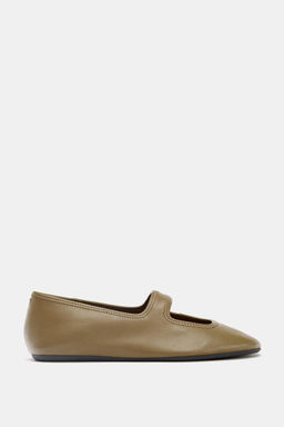 SOFT STRAP BALLERINAS - Zara фото 3