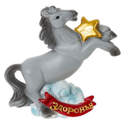 Фигурка декоративная "Лошадка", L5,5 W3 H7 см, 4в.