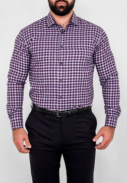 Сорочка мужская длинный рукав GREG 725/139/112/FL/Z/1p  фото 8