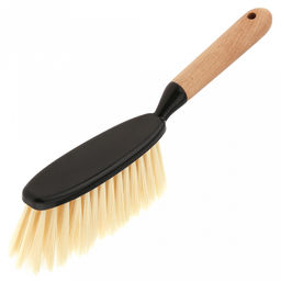 Комплект для уборки "Служанка" 2 предмета: щетка-сметка 27х4х8,5см, ворс ПВХ 5,5см, основание пластик, ручка бамбук; совок 22х32,2х7,8см с резинкой, пластик, цвет черный, общий размер комплекта 22х32,2х10,5см, упак. п/эт (Китай)