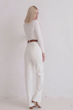 12218 Джинсы белые - Martichelli фото 3