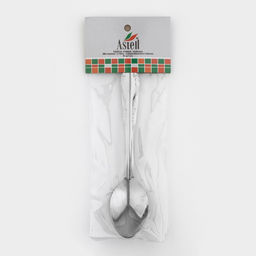 Набор чайных ложек из нержавеющей стали «Общепит», толщина 0.7 мм, 6 шт., серебряный