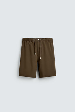 BERMUDA T?CNICA RELAXED FIT / Tabaco