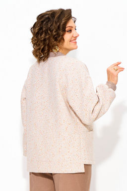 Жакет Liliana 1342 жемчужное капучино  фото 3